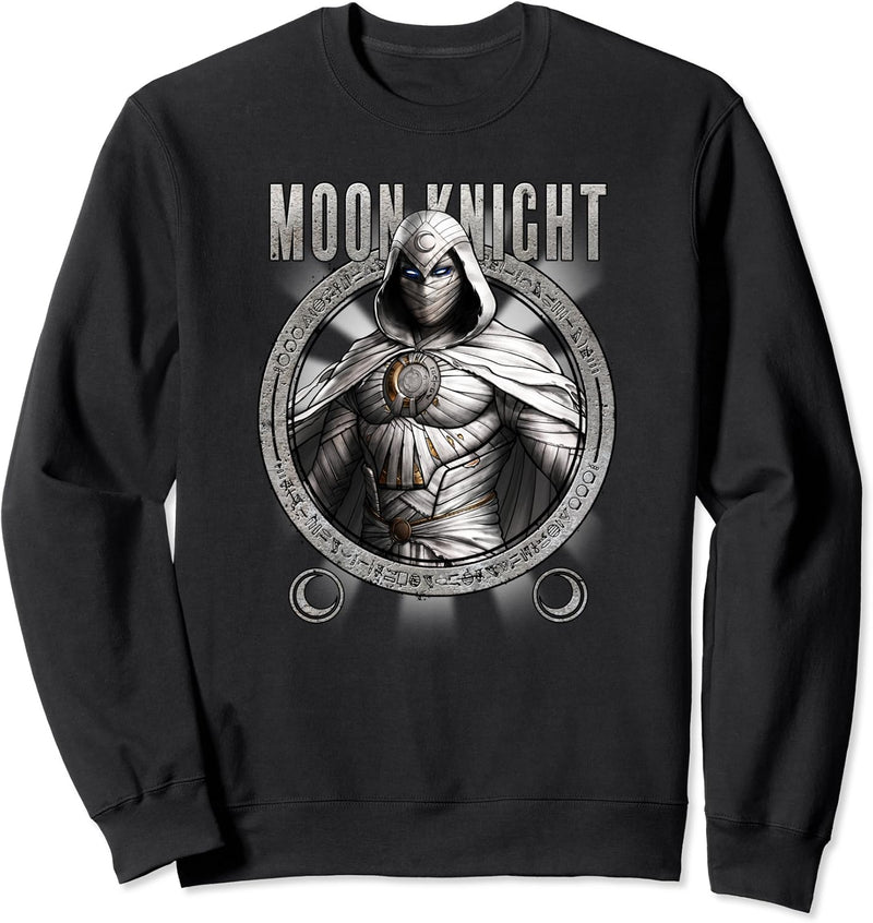 Marvel Moon Knight Detailed Glyph Poster Sweatshirt