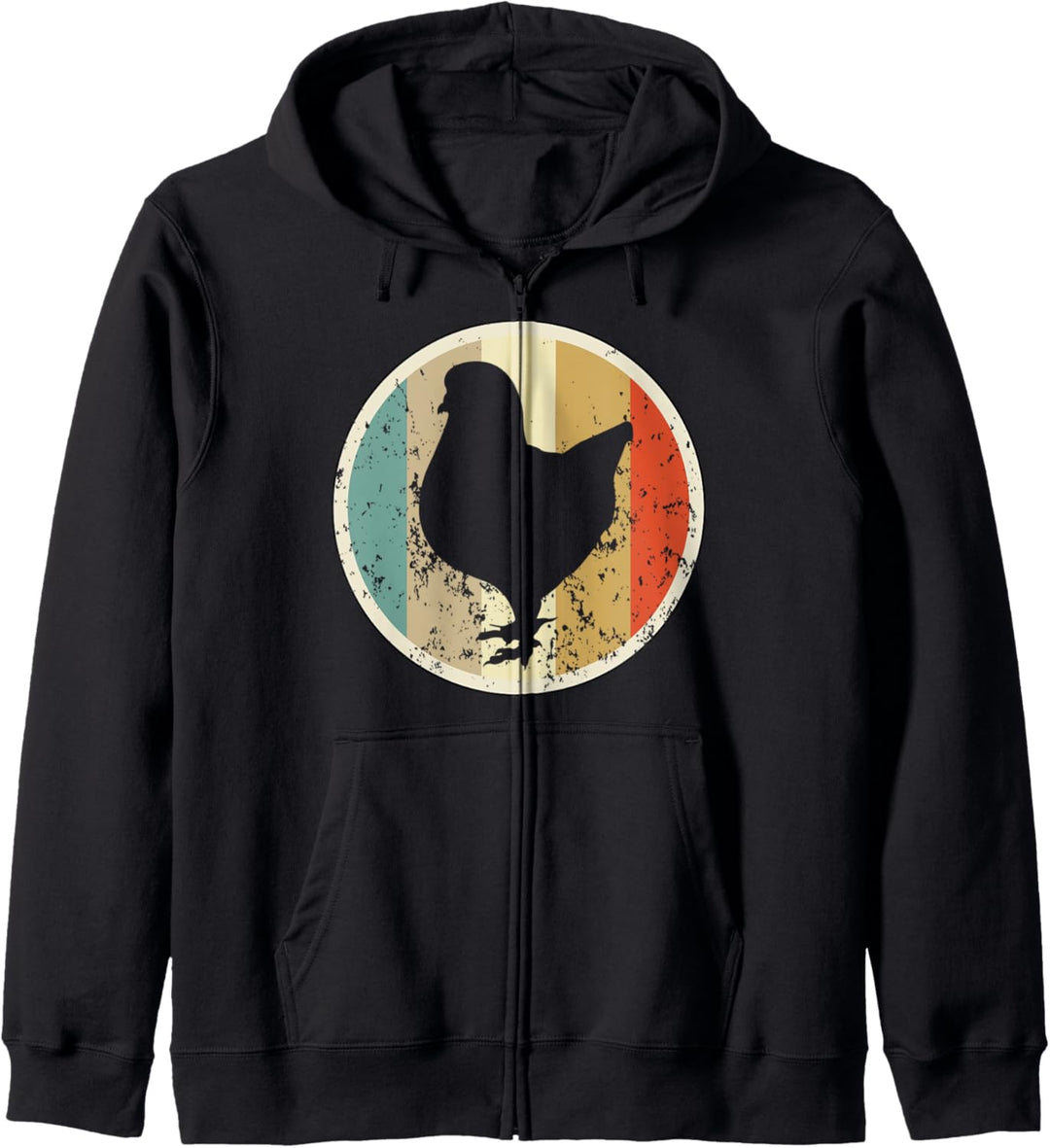 Kingtaube Tauben Brieftauben Taubenzucht Retro Vintage Style Kapuzenjacke