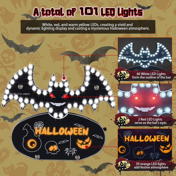 Löt Bausatz, Fledermaus LED Licht Löten Übungssatz, DIY Electronic Kits für Anfänger, Lehr und Lerna