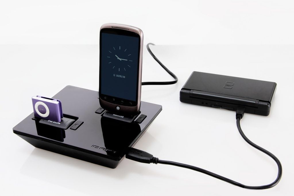 IDAPT I2+ Ladegerät (2-polig, 1 European Power Cord, Micro-USB) schwarz 3.5" SATA IDE-Laufwerk, 3.5"