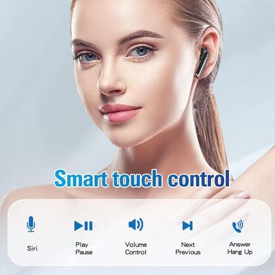 In Ear Kopfhörer kabellos Bluetooth für iPhone Android Kopfhörer kleine Ohren Headphones Earphones d