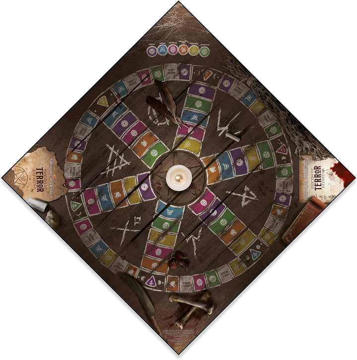 Winning Moves Trivial Pursuit de Terror - Brettspiel mit 1800 Fragen - spanische Version