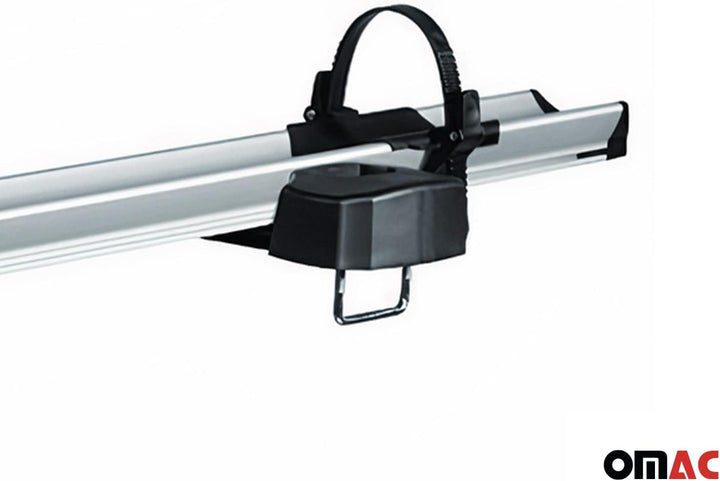 Fahrradträger Dachfahrradträger bis 17kg Aluminium Silber Fahrradhalter 2tlg 17 kg / 2tlg Aluminium,