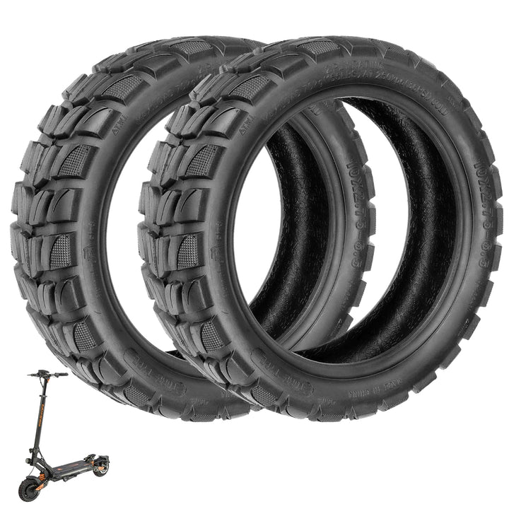 10 x 2,75-6,5 Aussen Reifen für Kukirin G2/G3/M4 Max/A1 Roller (2 Stück) | 10 Zoll Aufblasbare Ausse