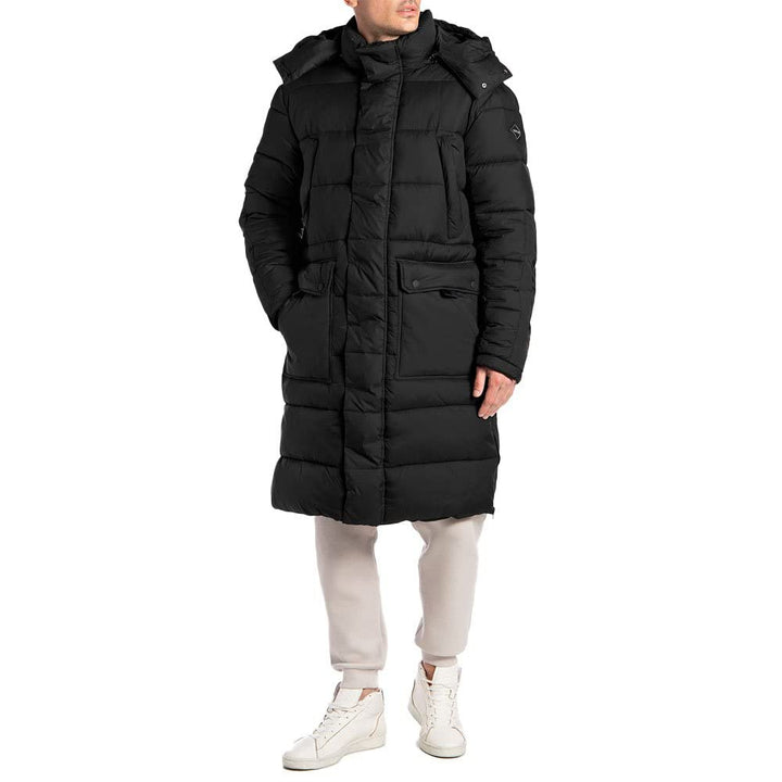 Replay Herren Alternativer Daunenmantel XS 098 Black, XS 098 Black
