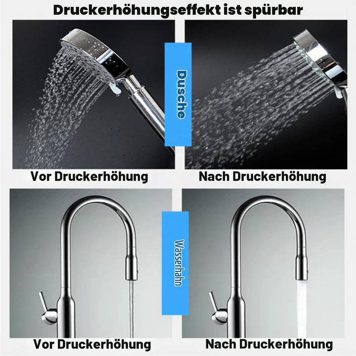 180W Druckerhöhungspumpe ABS Hauswasserdruckerhöhungspumpe für Küchenspüle Dusche DC24V EU-Stecker A