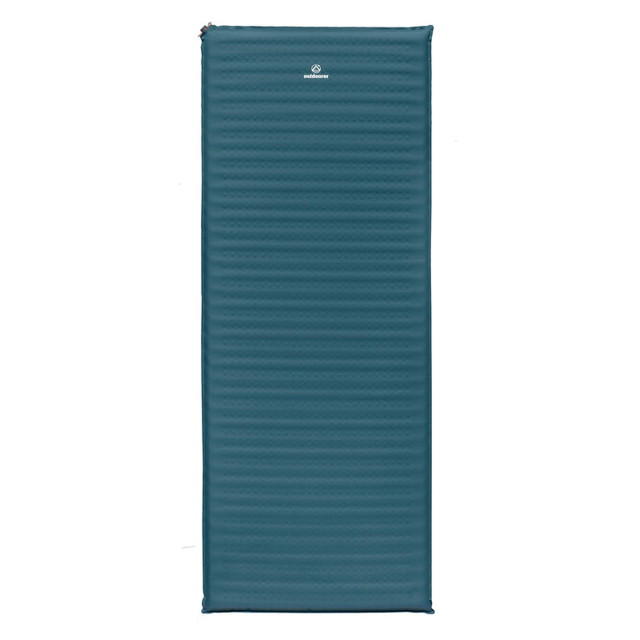 outdoorer Trek Bed 5 - grosse Isomatte, selbstaufblasend, 5 cm, Schlafmatte für Zelt, Camping & Auto