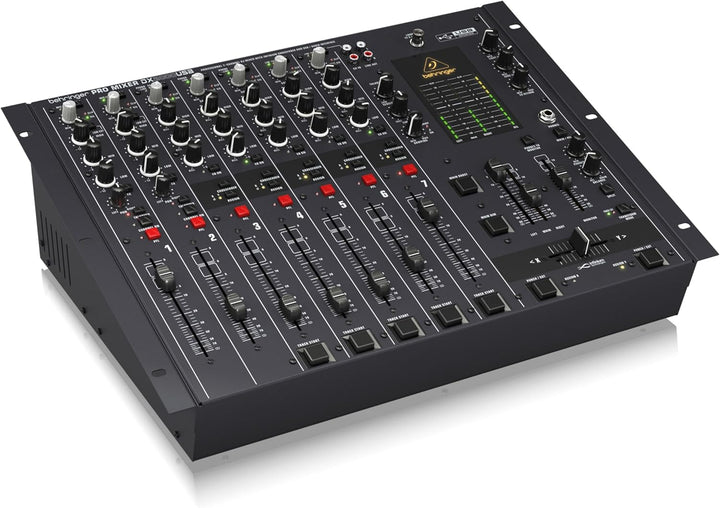 Behringer PRO MIXER DX2000USB Professioneller 7-Kanal-DJ-Mixer mit INFINIUM „kontaktfreiem“ VCA-Cros