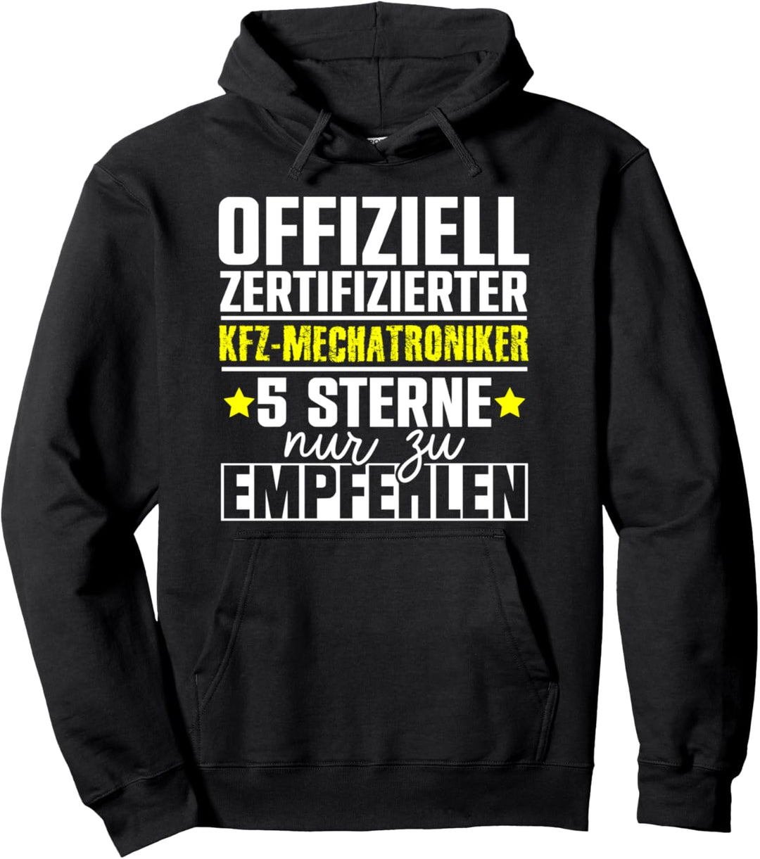 Offiziell Zertifizierter Kfz-mechatroniker Handwerker Pullover Hoodie