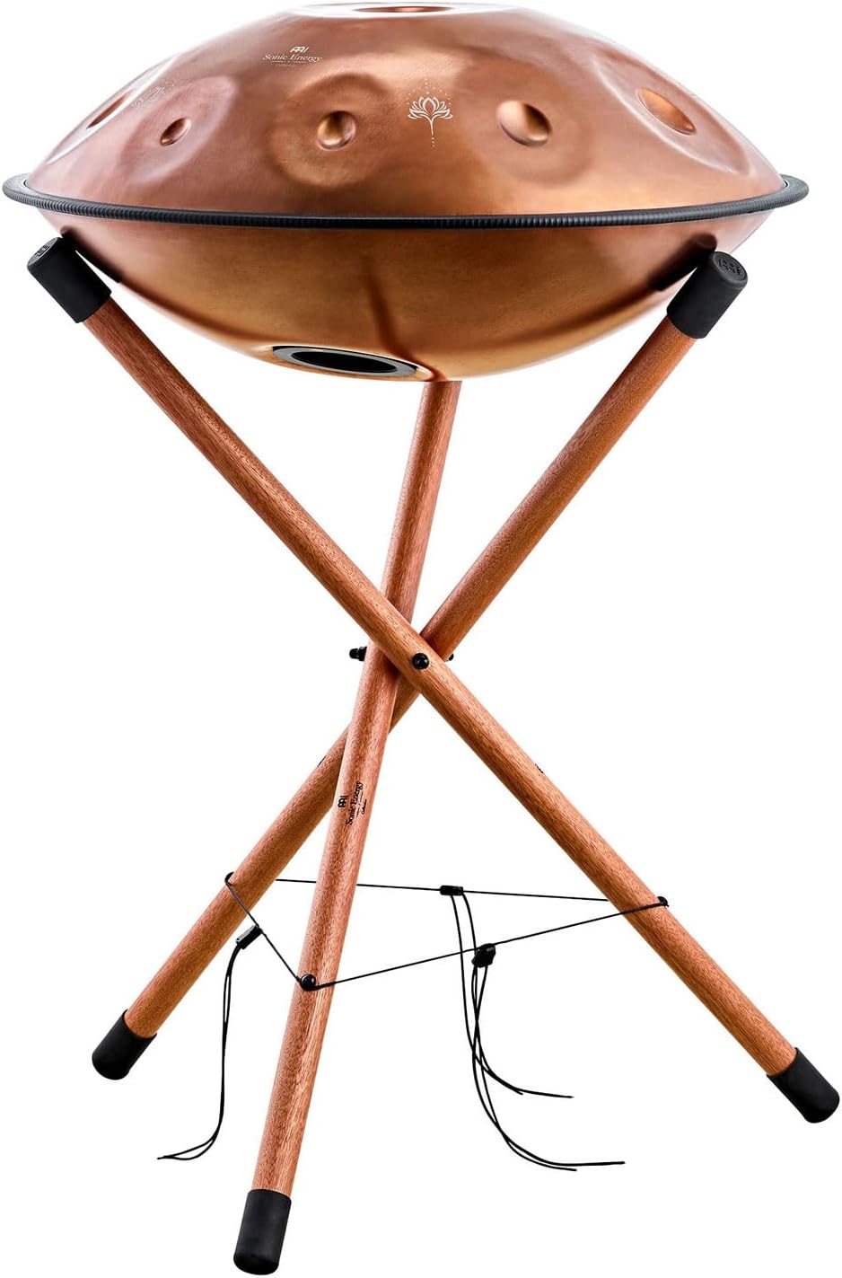 Sonic Energy MHPSM Handpan-Ständer Medium Stativ für Handpan und Tongue Drum mit keepdrum Schlägel