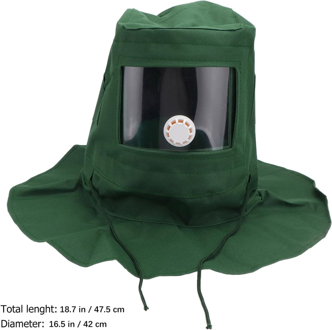 iplusmile Sandstrahlen Haube Schleif Sandstrahler Kappe Wind Anti Tool Cut/Scratch/Wärme Beständig H