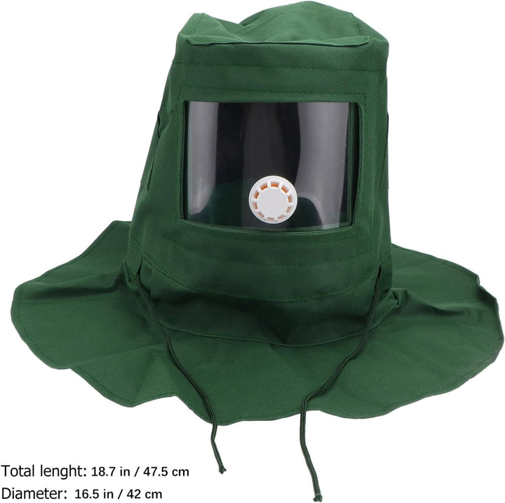iplusmile Sandstrahlen Haube Schleif Sandstrahler Kappe Wind Anti Tool Cut/Scratch/Wärme Beständig H