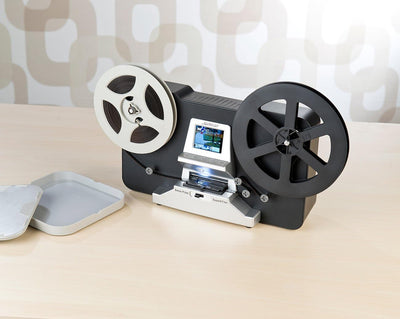 Somikon Filmscanner: HD-XL-Film-Scanner & -Digitalisierer für Super 8 & 8 mm, bis 7"-Rollen (Super8