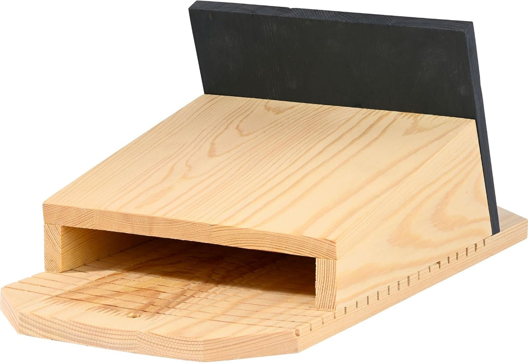 dobar® Green Label Fledermauskasten Microchioptera aus Holz, unbehandelt - Massive Nisthöhle für Fle