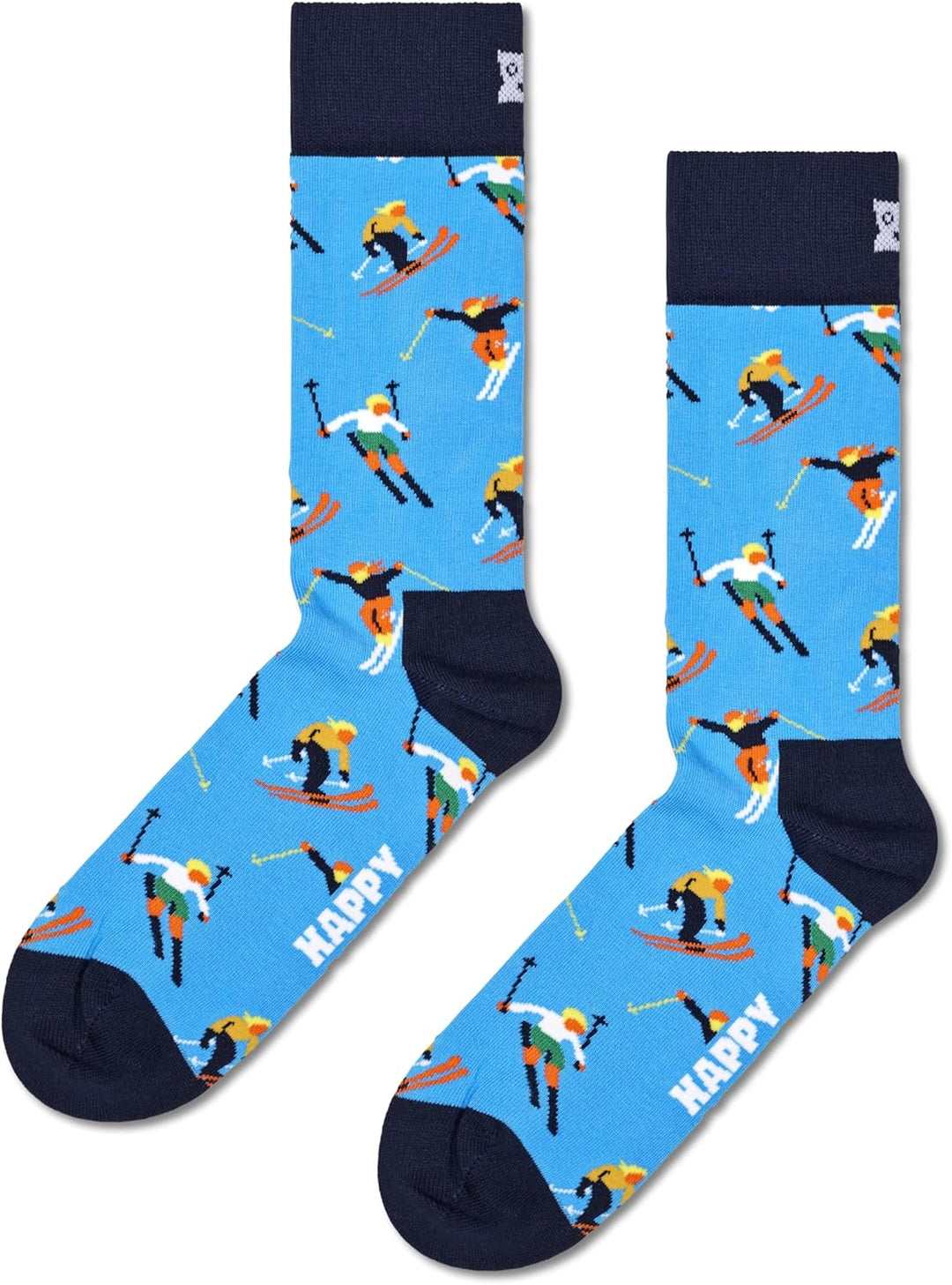 Happy Socks Weihnachtssocken – Feiertags-Baumwollsocken in lustigen Geschenkboxen – Schneemann- und