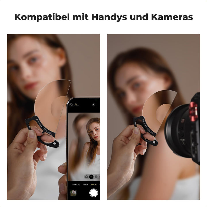 K&F Concept B-Serie Filter Handy Wirbelverzerrungen 100mm, Wirbelverzerrungen 100mm