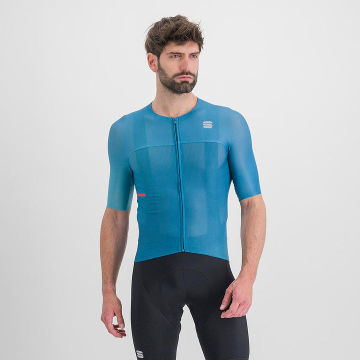 Sportful Herren Light Pro Jersey T-Shirt, Shaded Berry Blue