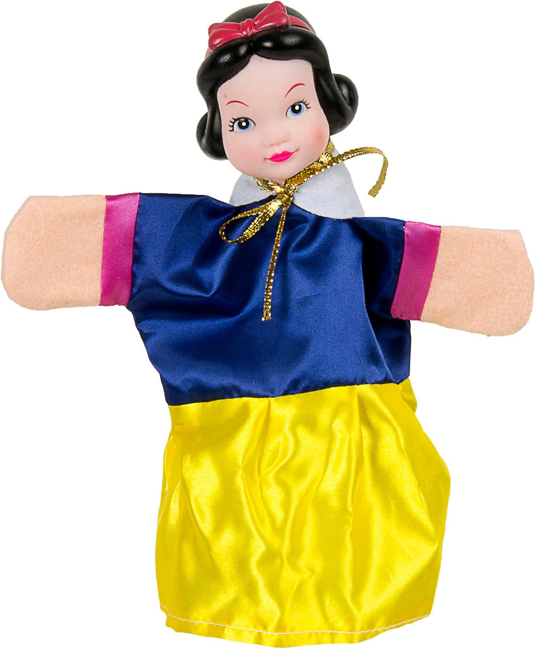 Leomark Grosse Handpuppen Set für Kinder - Prinzessin Schneewittchen - Bunte Puppen zum Spielen im T