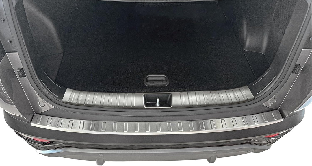 RECAMBO Ladekantenschutz Edelstahl MATT - kompatibel für Hyundai Tucson | Typ NX4 | BJ ab 2020> - V2