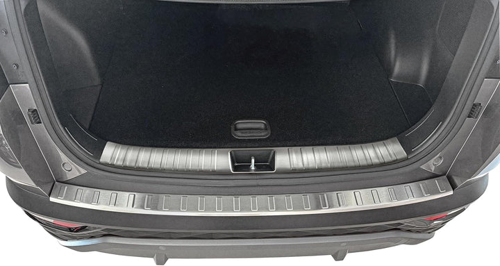 RECAMBO Ladekantenschutz Edelstahl MATT - kompatibel für Hyundai Tucson | Typ NX4 | BJ ab 2020> - V2