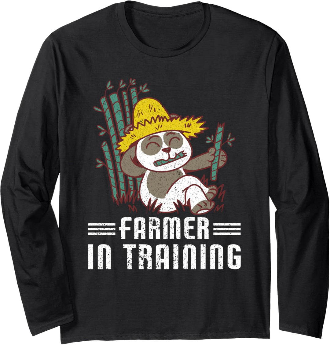 Farmer In Training | Bauernhof Lustiges Landwirt Langarmshirt