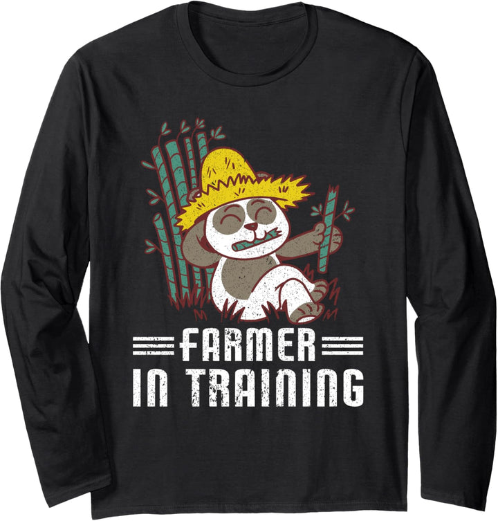 Farmer In Training | Bauernhof Lustiges Landwirt Langarmshirt