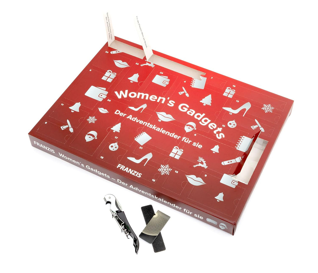 FRANZIS 67255 - Women's Gadgets - Der Adventskalender für sie 2021, 24 Überraschungen, die Frauenher
