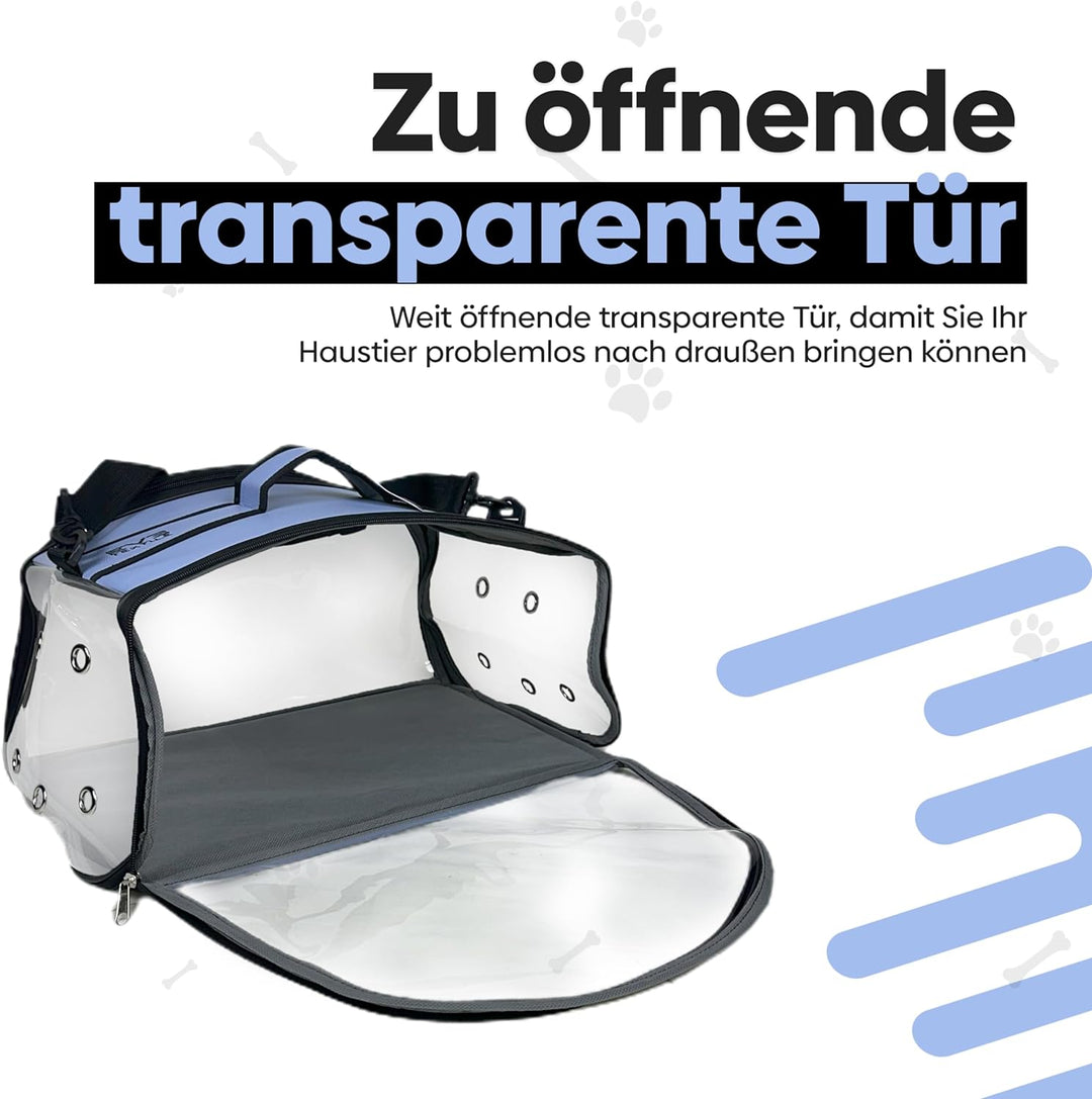 EVE Textile Hunde Tragetasche | Katzen Tragetasche | Hundetasche | Katzentasche | Hunde Umhängetasch