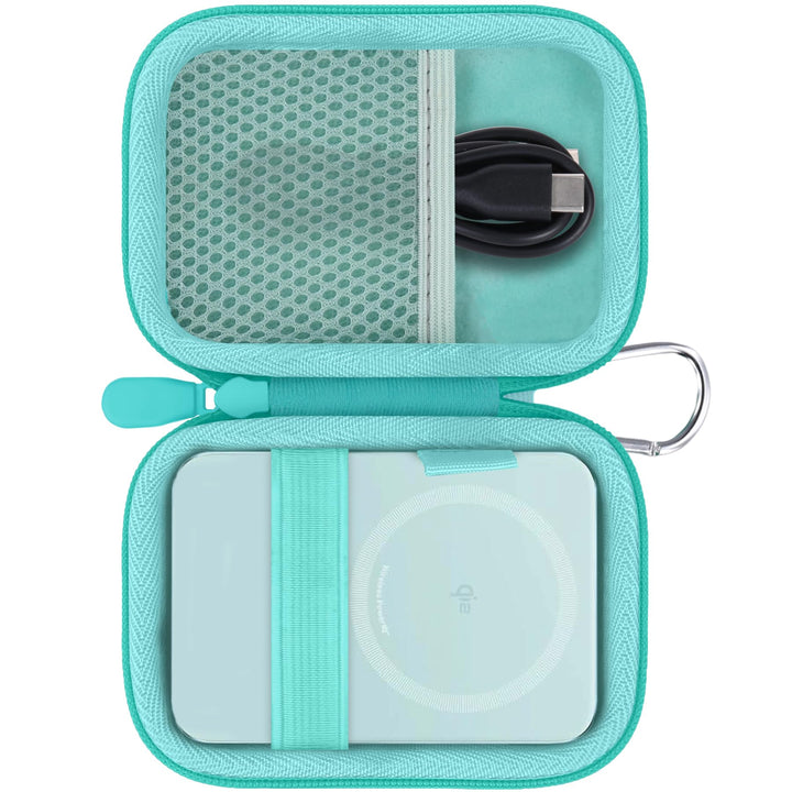 Khanka Etui für Anker Nano/MagGo PowerBank, Ultra-schlankes 5.000mAh/10.000mAh Magnetisches Akkupack