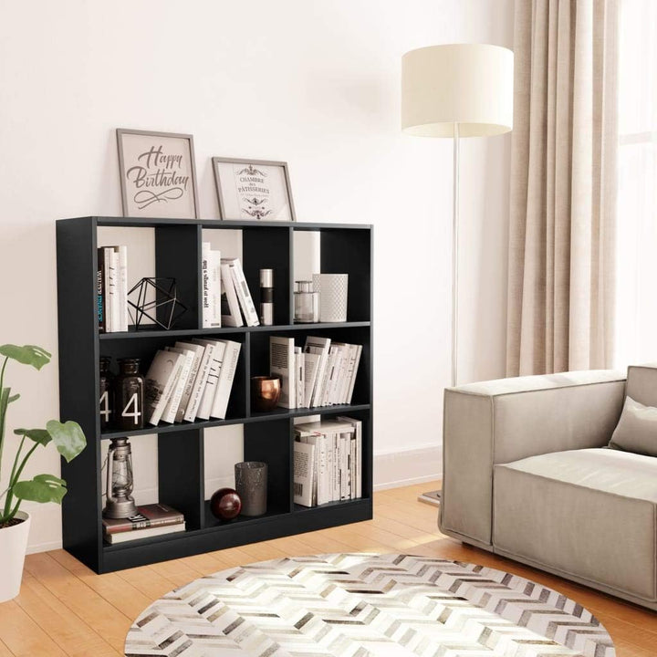 Tidyard Bücherschrank Bücherregal Regal Mit 8 grossen Fächern,Standregal Schrank Raumteiler Kinderre