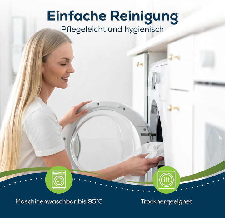Sensalou Matratzenschoner wasserdicht 135x190 cm – Matratzenschutz Auflage für Jugendliche &amp; Teenage