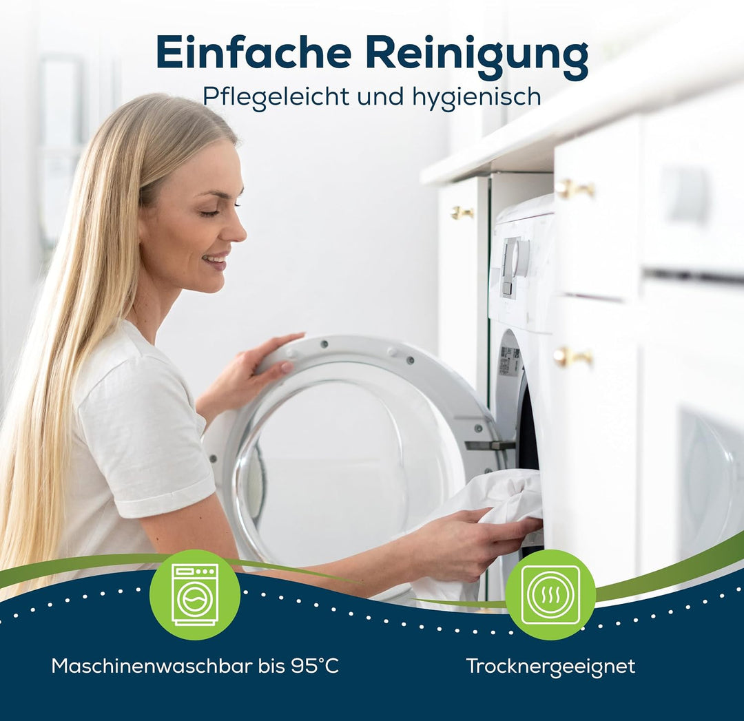 Sensalou wasserdichter Matratzenschoner 80x180 cm – ideal für Camping, Wohnmobil &amp; Gäste – Inkontine
