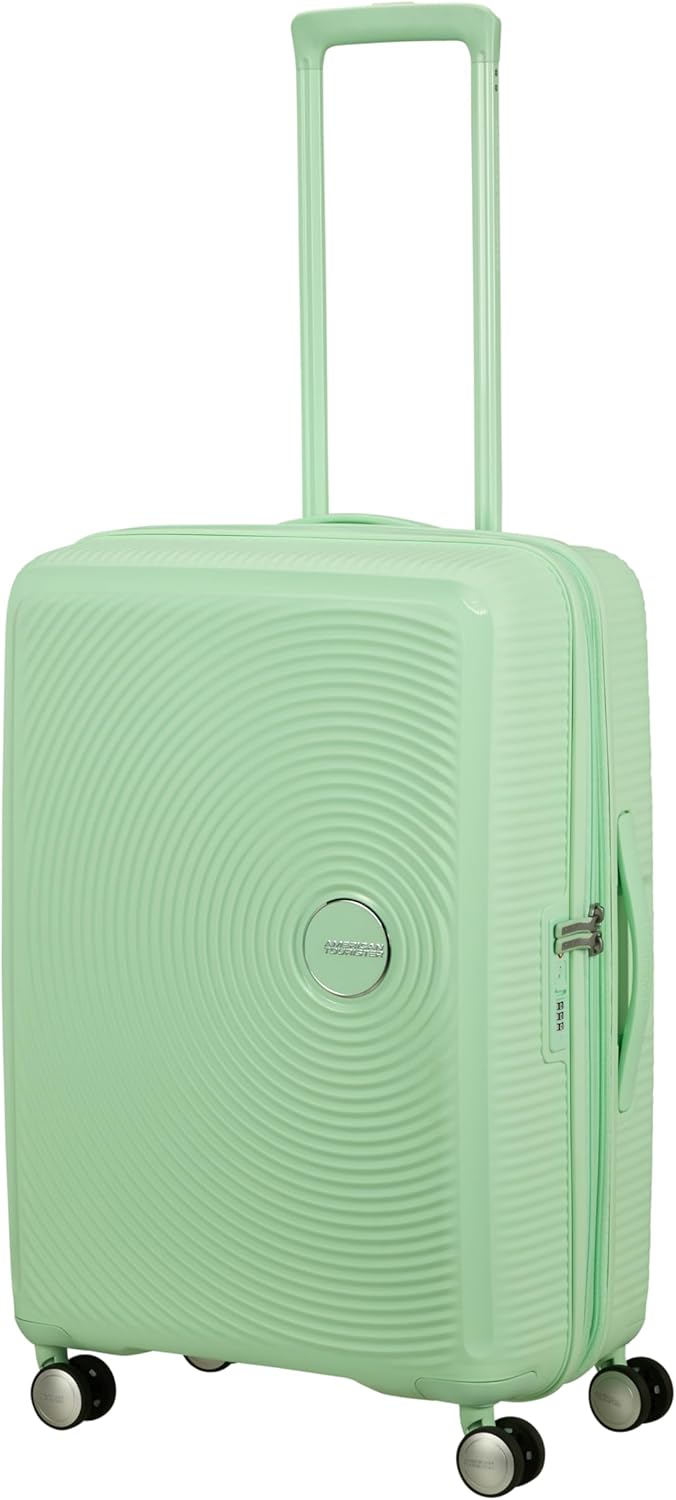 American Tourister Soundbox - Hartschalen-Koffer Mittelgross, 67 cm - Trolley mit 4 Rollen, TSA-Schl