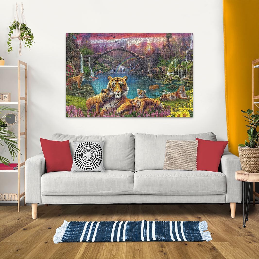 Ravensburger Puzzle 16719 - Tiger in paradiesischer Lagune - 3000 Teile Puzzle für Erwachsene und Ki