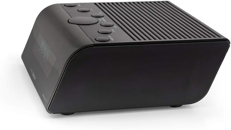 Caliber Radio wecker - Doppelter Alarm mit Schlummerfunktion - DAB Plus - FM - LCD-Anzeige - Strom o