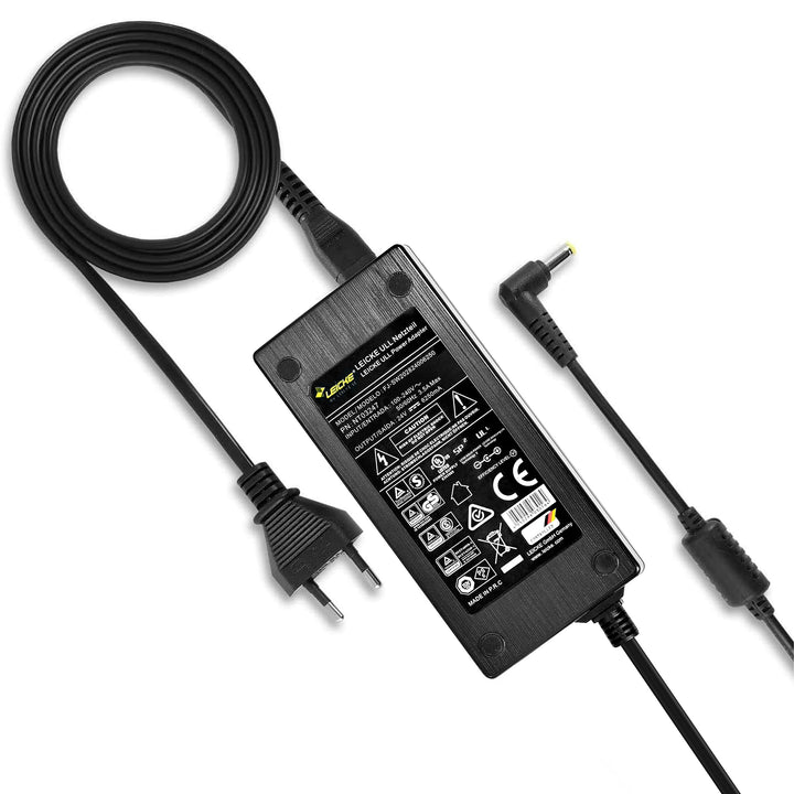 LEICKE 150W Netzteil 24V 6.25A | 5,5 * 2,5mm | kompatibel mit LCD TFT Bildschirmen Monitoren, LED St