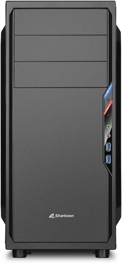Sharkoon VS4-V PC-Gehäuse (2x USB 3.0, ATX) schwarz