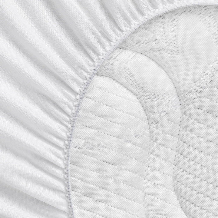 Kadolis - wasserdichte Babyunterlage Bouclette Bio-Baumwolle - Matratzenschutz für Babybett 70x140 c