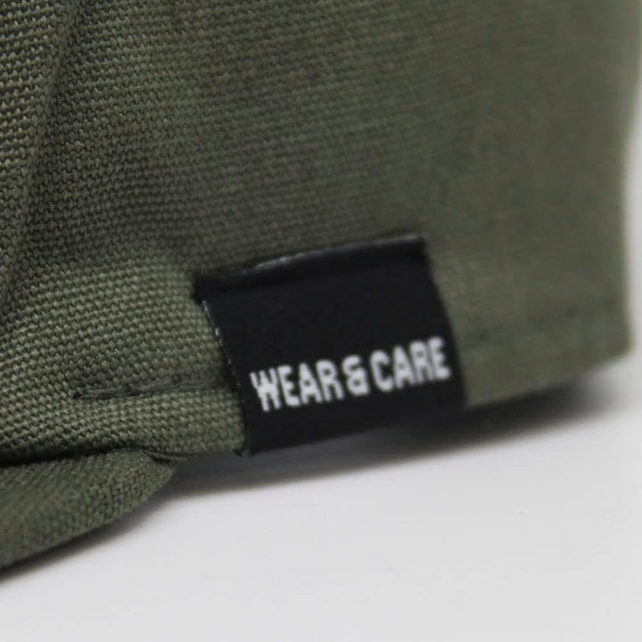 SURF MONKEY 5 Panels Herren/Damen Kappe - 100% Bio-Baumwolle - Einheitsgrösse Einheitsgrösse Grün, E