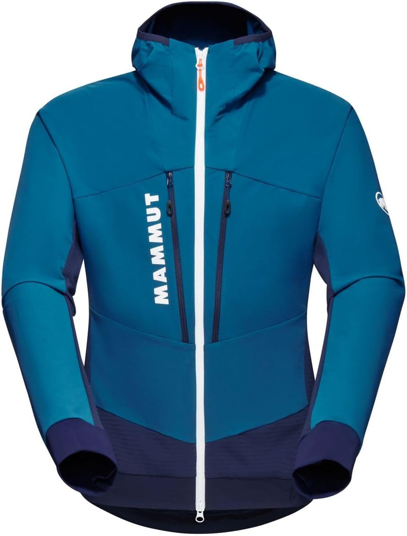 Mammut Herren Aenergy So Hybrid Hooded Jacket Men Softshell Jackets (1er Pack) M marineblau, M marin