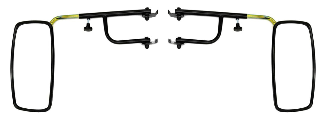 2x Rückspiegel Aussenspiegel 410x205mm Traktor LKW ø15-30mm mit Spiegelhalter SET