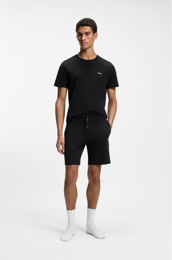 BOSS Herren Homewear Kurze Hose Freizeithose Mix&Match Short CW M -001 Black, M -001 Black