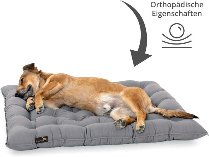 Doctor Bark Pointer | Hundekissen Urban - orthopädisch, waschbar, robust, bequem (XXXL - 90x80 cm, H