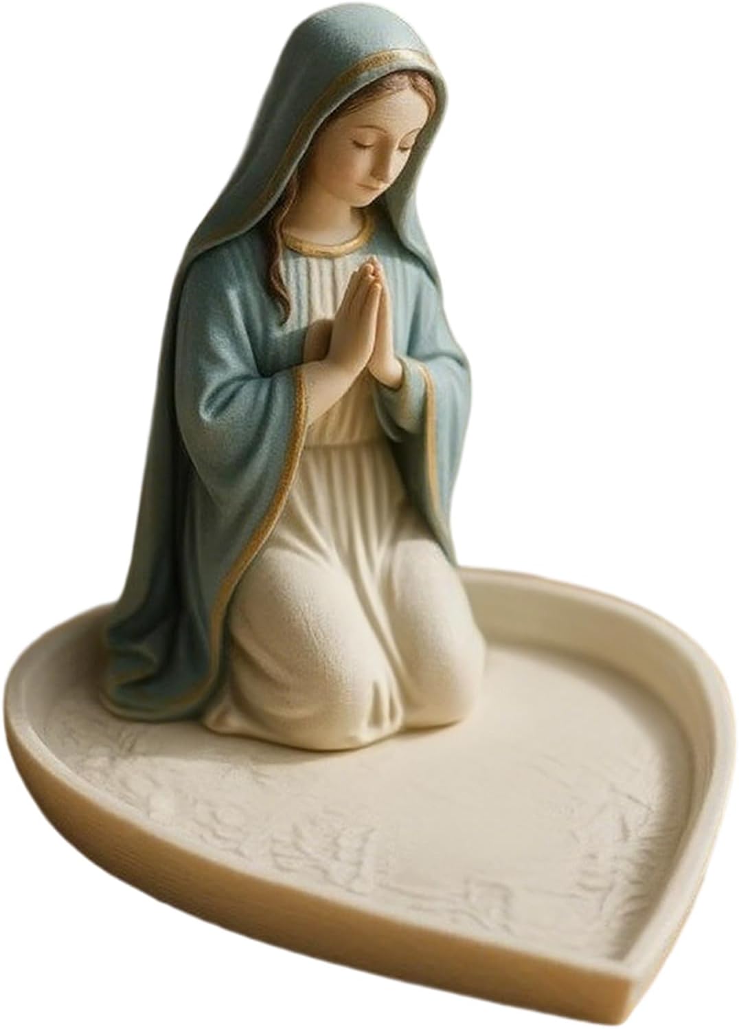 Mary Betender Rosenkranzhalter, Präsentationsständer für Halskette, Vintage-Katholischer Rosenkranzh