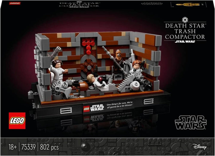 LEGO® Star Wars 75339 Müllpresse im Todesstern , 802 Stück