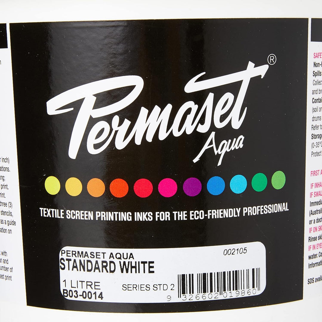 Permaset - Aqua Tinte - für Leinwanddruck - weiss - 1 Liter