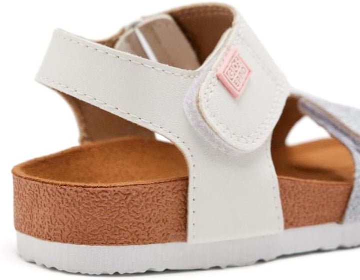 GIOSEPPO Mädchen Jabbeke Peeptoe Sandalen, Gold Cobre Cobre, 27 EU 27 EU Silber Plata Plata, 27 EU S