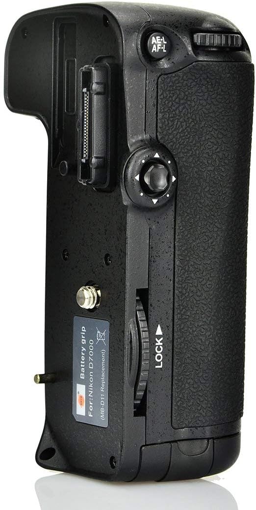 DSTE MB-D11 Batteriegriff + 2X EN-EL15 Batterie + USB Ladegerät Kompatibel für Nikon D7000