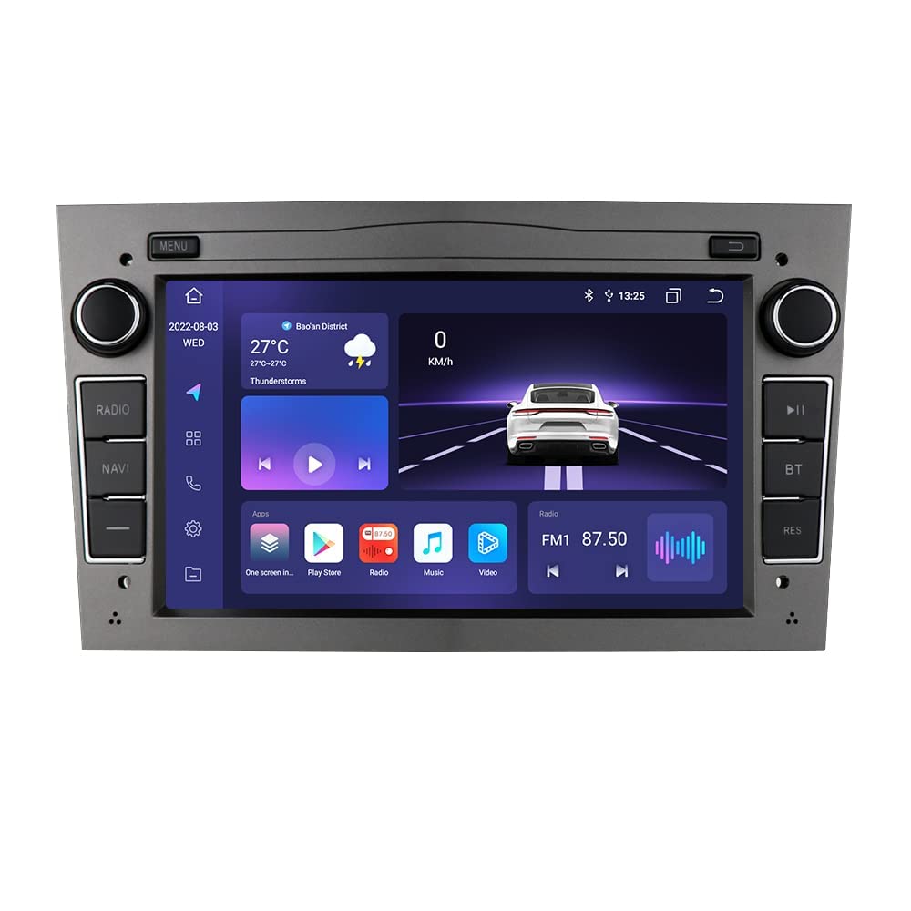 HIZPO 7 Zoll Auto Audio Stereo Doppel Din In Dash für Opel Vauxhall Corsa Vectra Astra Unterstützung