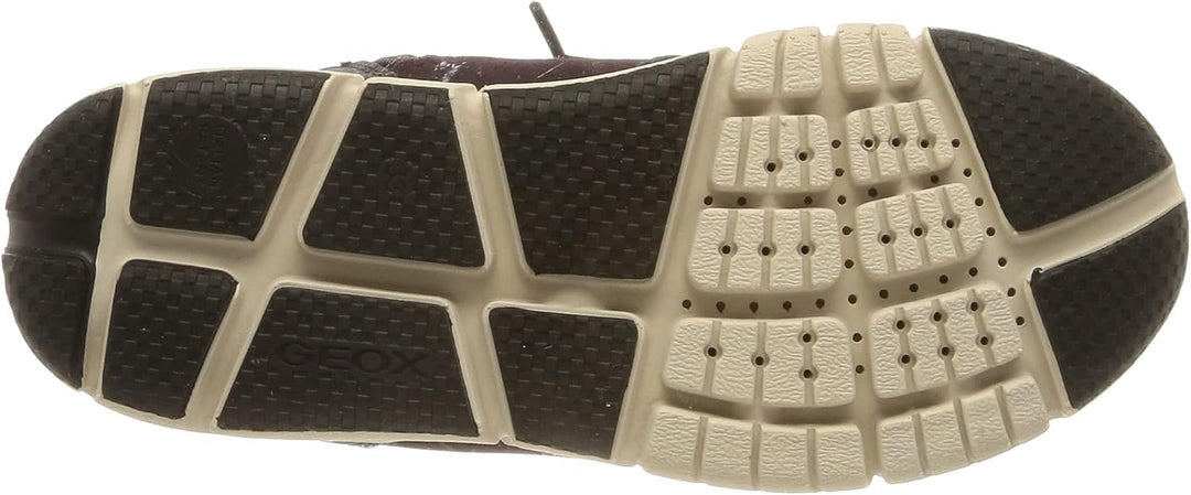 Geox Mädchen J Flexyper Girl B Ab Stiefeletten 31 EU Dk Burgundy, 31 EU Dk Burgundy